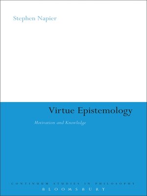 cover image of Virtue Epistemology